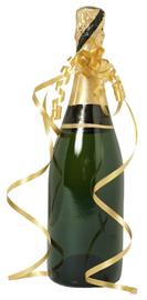 celebration of reaching estate Planning Goals characterized by a champaign bottle